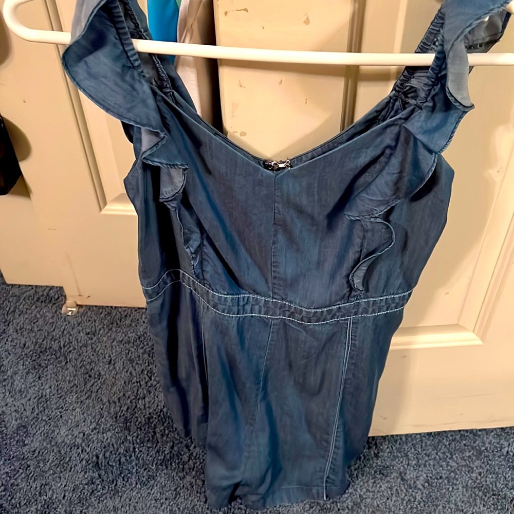 Bebe Denim Romper